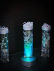 画像2: 【灯る仏花】フラワーエアリウム すずらん（ライト付き） (2)
